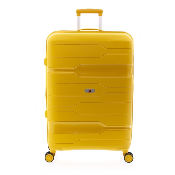 Gladiator Boxing maleta grande rigida  expandible 4R  amarillo-curcuma
