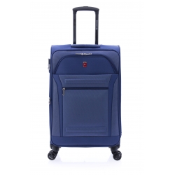 Gladiator Siroco  maleta  mediana expandible  4R -azul