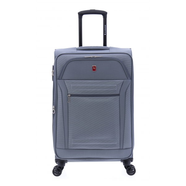 Gladiator Siroco  maleta  mediana expandible  4R  gris